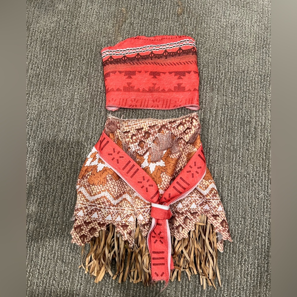 Toddler Moana costume
